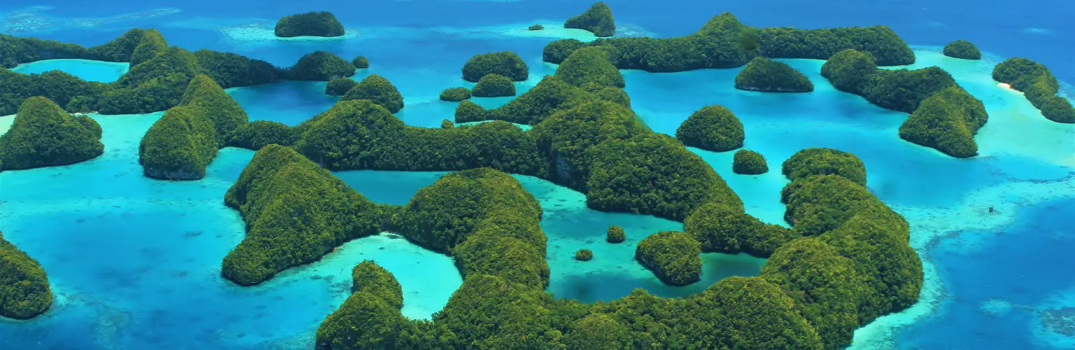 Palau's famous Rock Islands